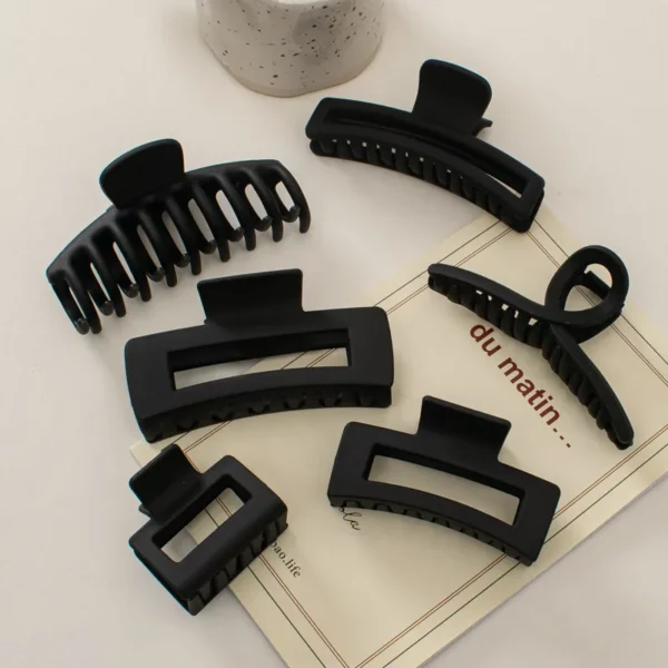 Black Acrylic Hair Claws